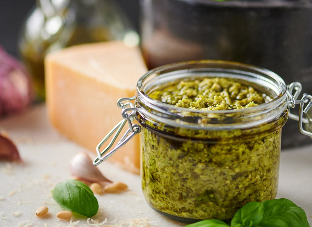 pesto de pistachos