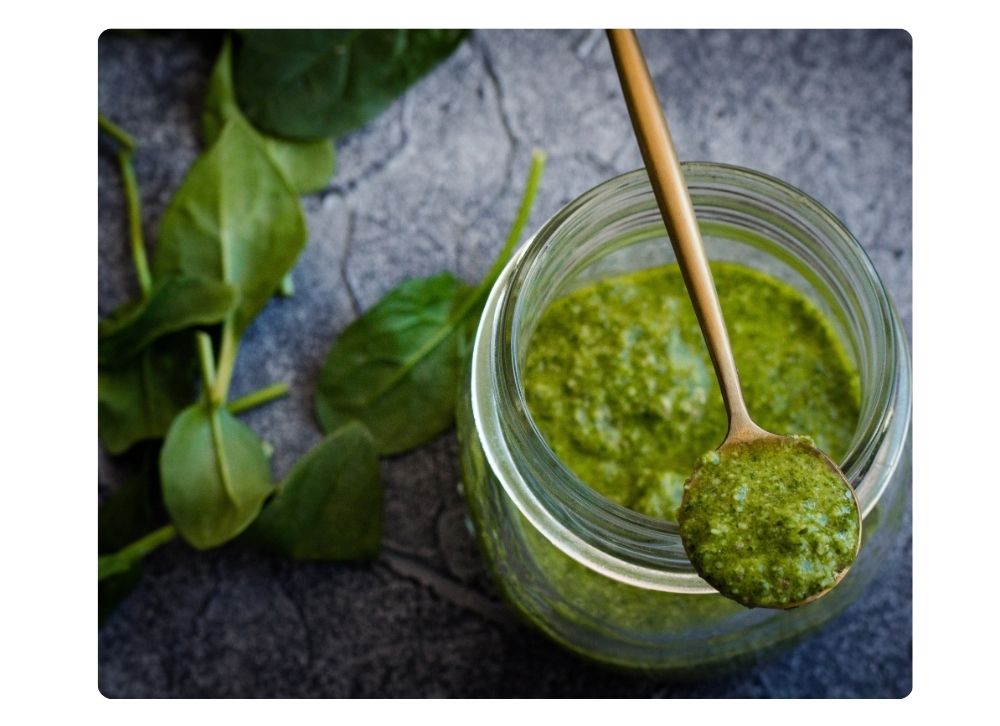 pesto de pistachos