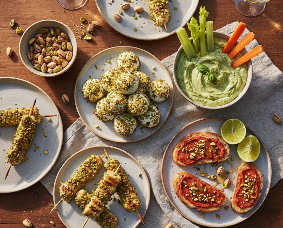 5 recetas gourmet con pistachos