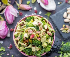ensalada de pistachos para cenar