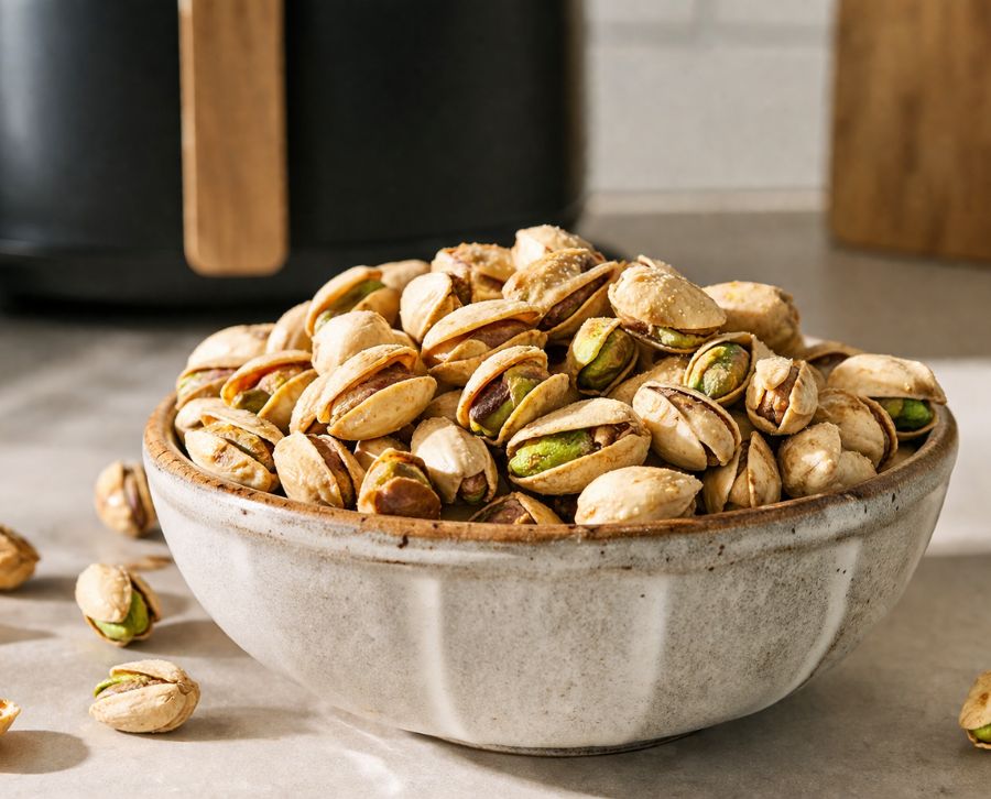 Tostar pistachos en casa